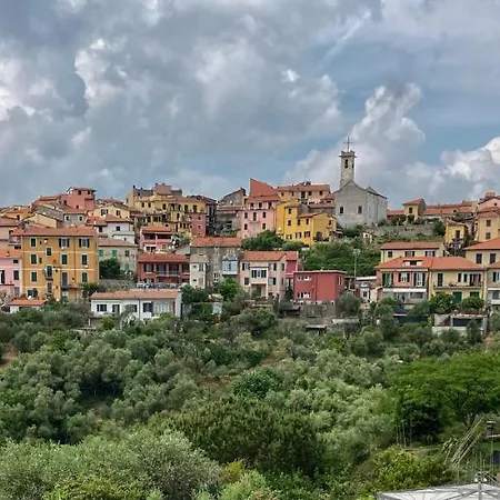 Vakantiehuis La Casa Rossa Con Vista Arcola