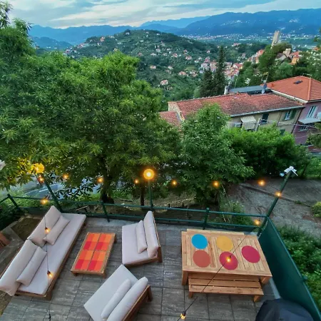 Vakantiehuis La Casa Rossa Con Vista Arcola