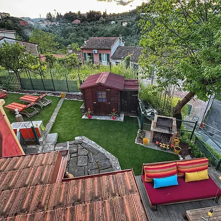 La Casa Rossa Con Vista Semesterbostad Arcola