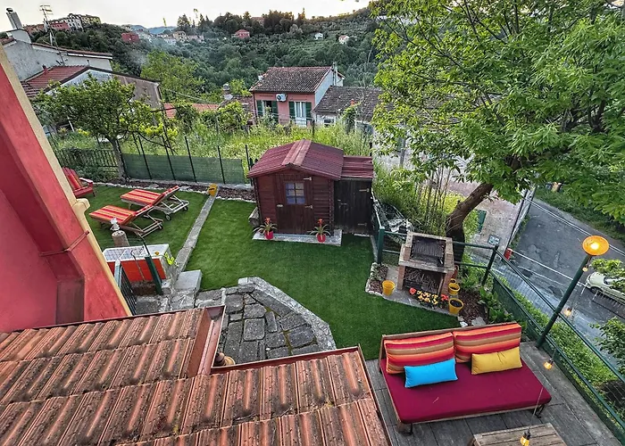 La Casa Rossa Con Vista Feriehus Arcola